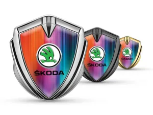 Skoda 3D Emblema Insignia A Tu Elección Impulso 3D Formato